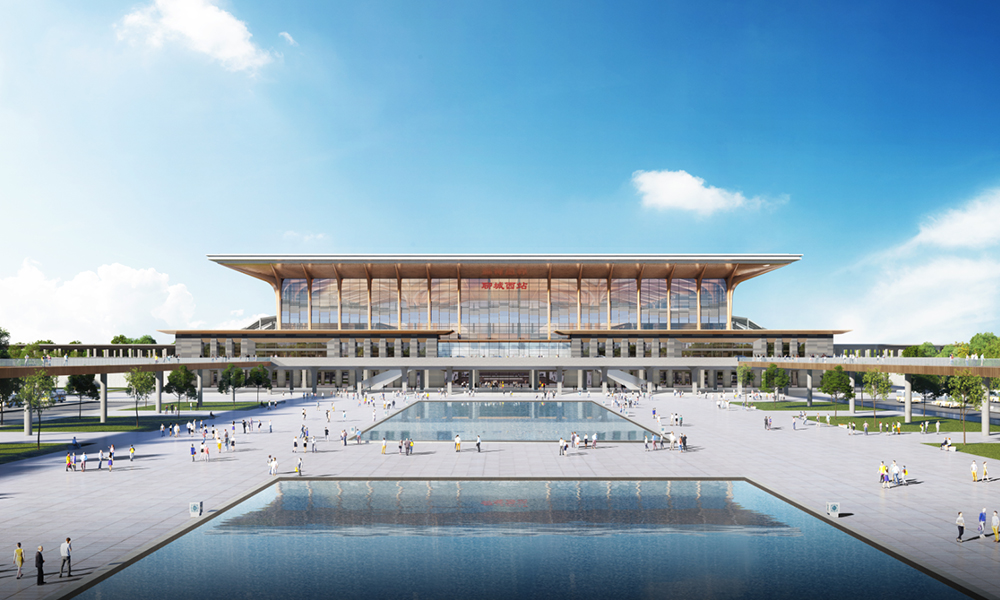 The Shandong section of the Zhengji Railway